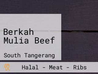 Berkah Mulia Beef