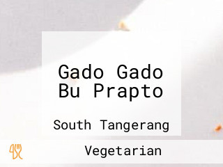 Gado Gado Bu Prapto