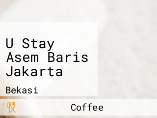 U Stay Asem Baris Jakarta