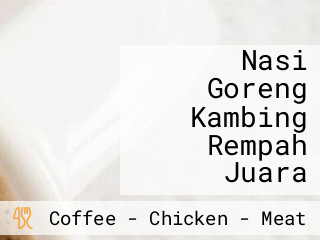 Nasi Goreng Kambing Rempah Juara