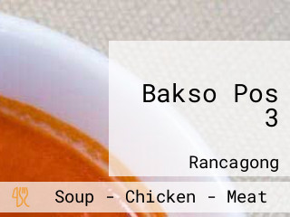 Bakso Pos 3