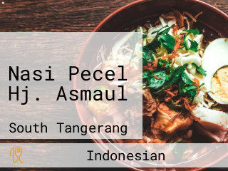 Nasi Pecel Hj. Asmaul