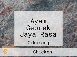 Ayam Geprek Jaya Rasa