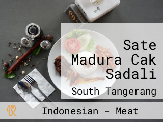 Sate Madura Cak Sadali