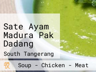 Sate Ayam Madura Pak Dadang