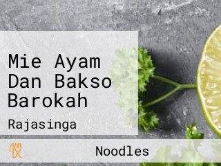 Mie Ayam Dan Bakso Barokah