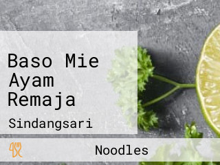 Baso Mie Ayam Remaja