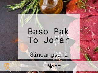 Baso Pak To Johar