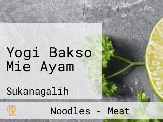 Yogi Bakso Mie Ayam