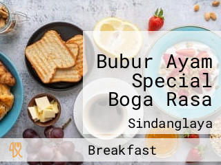 Bubur Ayam Special Boga Rasa