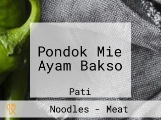 Pondok Mie Ayam Bakso