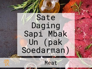 Sate Daging Sapi Mbak Un (pak Soedarman)