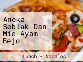 Aneka Seblak Dan Mie Ayam Bejo