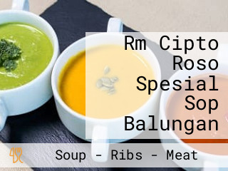 Rm Cipto Roso Spesial Sop Balungan