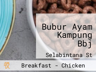 Bubur Ayam Kampung Bbj