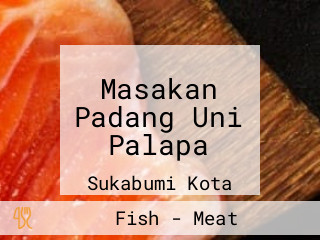 Masakan Padang Uni Palapa