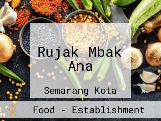 Rujak Mbak Ana