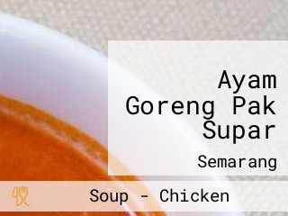 Ayam Goreng Pak Supar