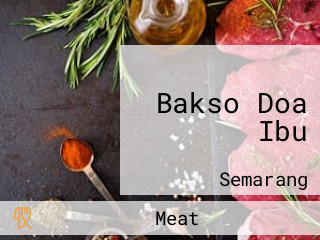 Bakso Doa Ibu