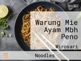 Warung Mie Ayam Mbh Peno