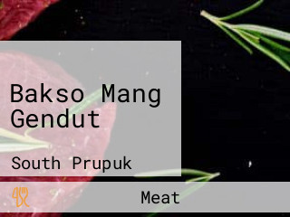 Bakso Mang Gendut