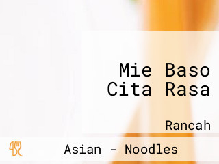 Mie Baso Cita Rasa