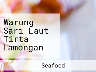 Warung Sari Laut Tirta Lamongan