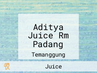 Aditya Juice Rm Padang