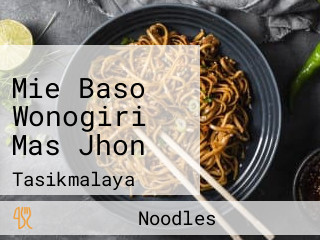 Mie Baso Wonogiri Mas Jhon