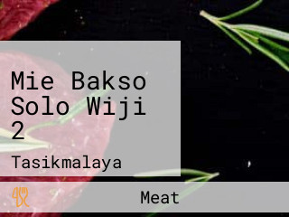 Mie Bakso Solo Wiji 2