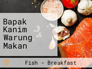 Bapak Kanim Warung Makan