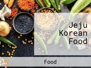 Jeju Korean Food