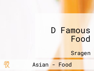 D Famous Food