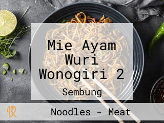 Mie Ayam Wuri Wonogiri 2