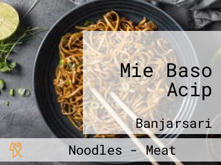 Mie Baso Acip