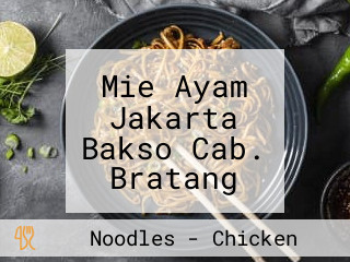 Mie Ayam Jakarta Bakso Cab. Bratang Binangun 1 Sby