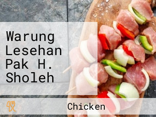 Warung Lesehan Pak H. Sholeh