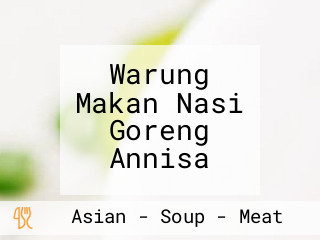 Warung Makan Nasi Goreng Annisa