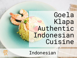 Goela Klapa Authentic Indonesian Cuisine