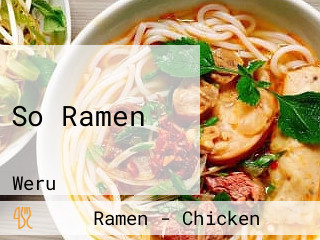 So Ramen