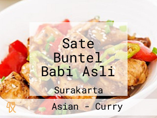 Sate Buntel Babi Asli