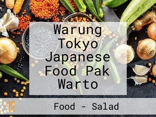 Warung Tokyo Japanese Food Pak Warto