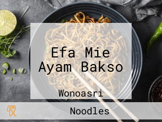 Efa Mie Ayam Bakso