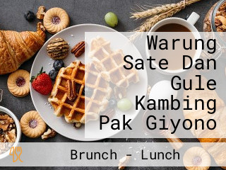 Warung Sate Dan Gule Kambing Pak Giyono