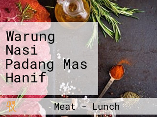 Warung Nasi Padang Mas Hanif