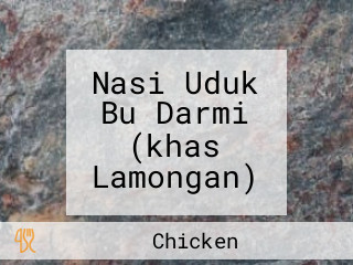 Nasi Uduk Bu Darmi (khas Lamongan)