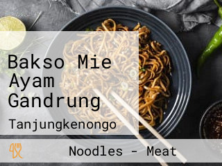 Bakso Mie Ayam Gandrung