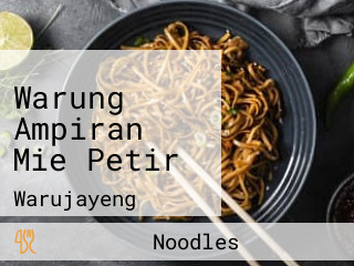 Warung Ampiran Mie Petir