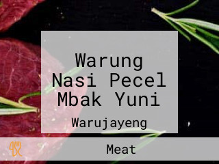 Warung Nasi Pecel Mbak Yuni