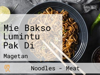 Mie Bakso Lumintu Pak Di